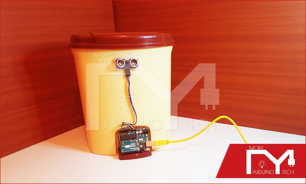 Photo of Arduino Automatic Open/Close Smart Dust Bin