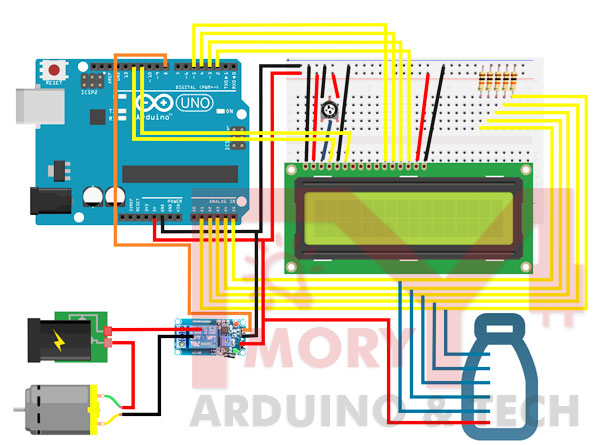 Arduino Automatic Water Level MONITOR And Pump Controller