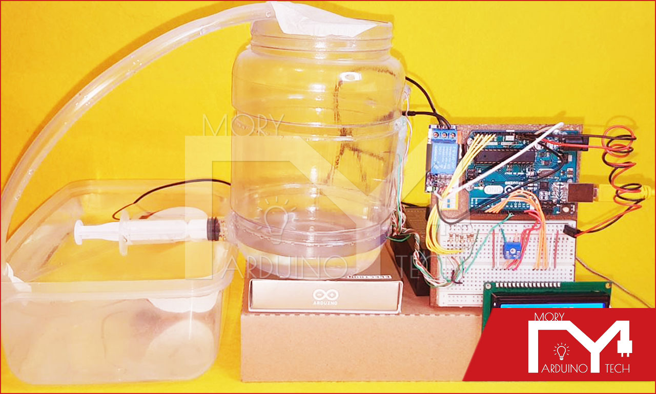 Arduino Automatic Water Level MONITOR And Pump Controller