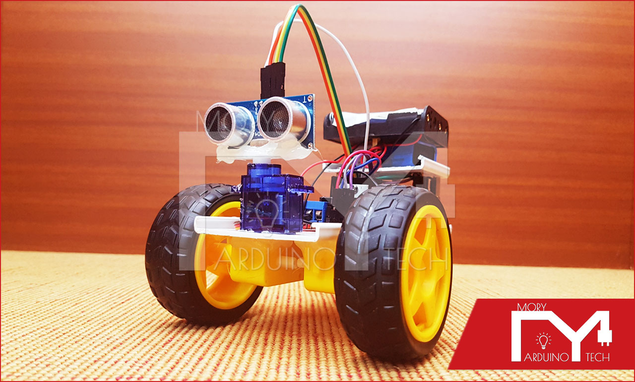 Photo of Arduino Robot Project Obstacle Avoiding Robot