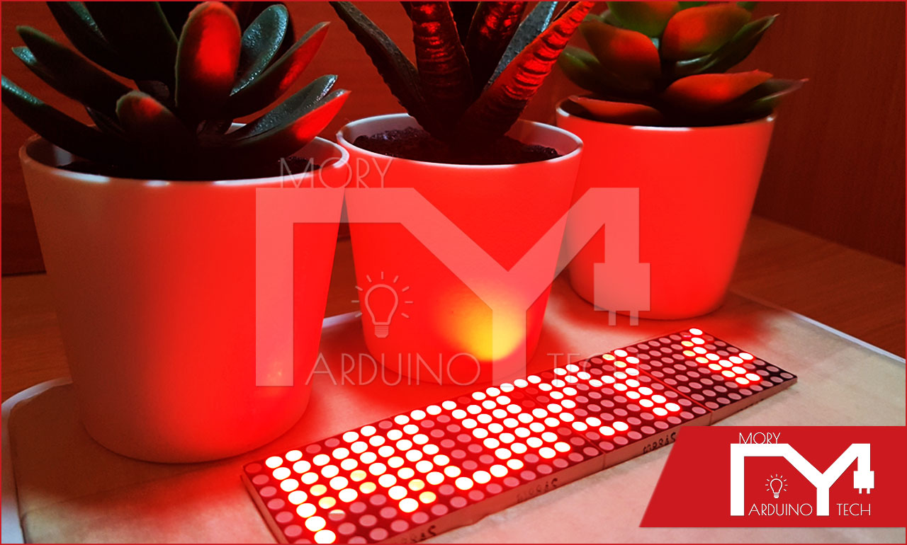 Photo of MAX7219 LED | Arduino Text Scrolling Display | Dot Matrix 4-in-1