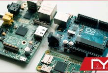 Photo of Raspberry Pi and Arduino